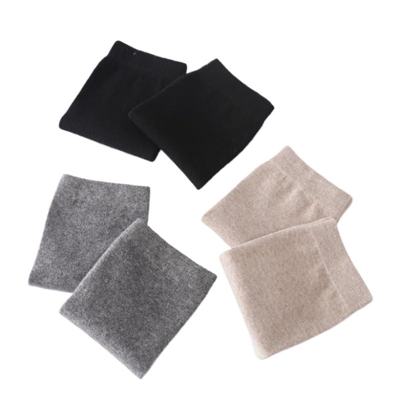 Cashmere Warm Knee Guard with Breathability for Sports Use