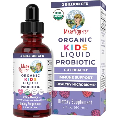 MARYRUTHS Organics Kids Very Berry Liquid Probiotic 2 FZ