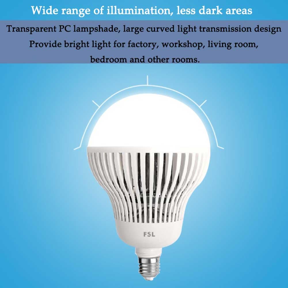 Bombilla Led E27 de 62 W de Alta Potencia, Luz Blanca de 5700 K, 6200 Lúmenes, Bombilla Led de Bajo Consumo de 62 W, ​​Base E27, Clasificación de Accesorio Cerrado, Lámparas/150W