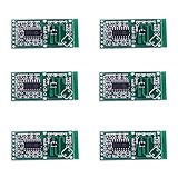 6Pcs RCWL-0516 Microwave Radar Sensor RCWL 0516 Smart Switch Human Body Induction 5-7M Distance Motion Detection Module, Better Than HC-SR501