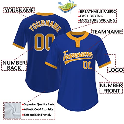 Camiseta personalizada de béisbol con bordado/impreso para hombre, mujer y jóvenes miniatura 2