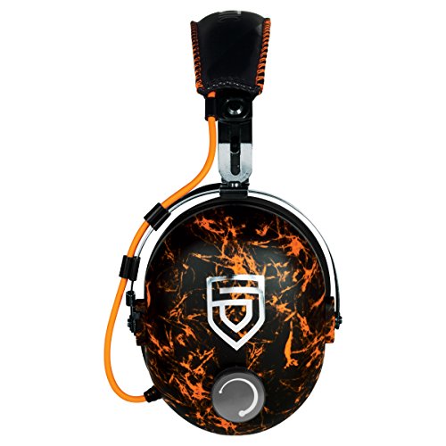 ARCTIC P533 Penta – Cuffie Da Gioco Oltre l'Orecchio | Gaming Headset Over-Ear | Microfono a Braccio Con Controllo Volume | Jack da 3,5mm | Arancione