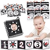 baby schwarze haare 【 Schwarz-Weiß- kontrastbuch baby 】: Die Verwendung von hochkontrastreichen Farben wie Schwarz, Weiß und Rot trägt zur Stimulierung der Entwicklung der Netzhaut und des Sehnervs bei und verbessert die Farbwahrnehmung. Dies trainiert und aktiviert das Gehirn schrittweise. Gleichzeitig verfügen alle Buchumschläge über knisterndes Papier, welches Babys dazu anleitet, ihre feinmotorischen Fähigkeiten durch Greifen, Festhalten, Kneten, Zwicken und andere Bewegungen zu trainieren.
