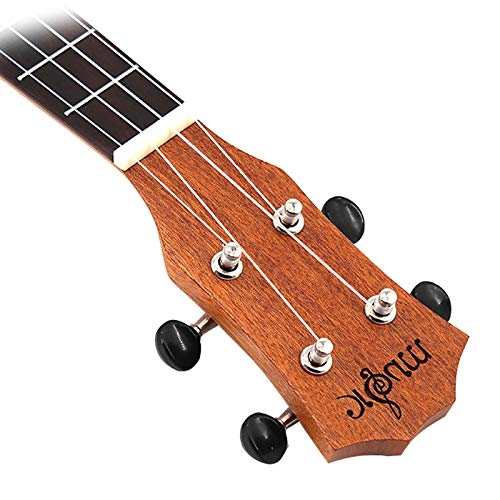 PRIZOM UkuléLé 21 Pouces Sapele Soprano 15 Frettes Mini Hawaii Kits Complets Guitare UkuléLé pour DéButant Enfants - Les Beatles, Paul McCartney, John Lennon, RIngo Starr, George Harrison PRIZOM UkuléLé 21 Pouces Sapele Soprano 15 Frettes Mini Hawaii Kits Complets Guitare UkuléLé pour DéButant Enfants – Image 8