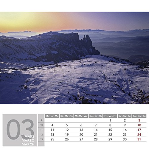 Dolomiten Postkartenkalender 2019 [Lingua tedesca]...