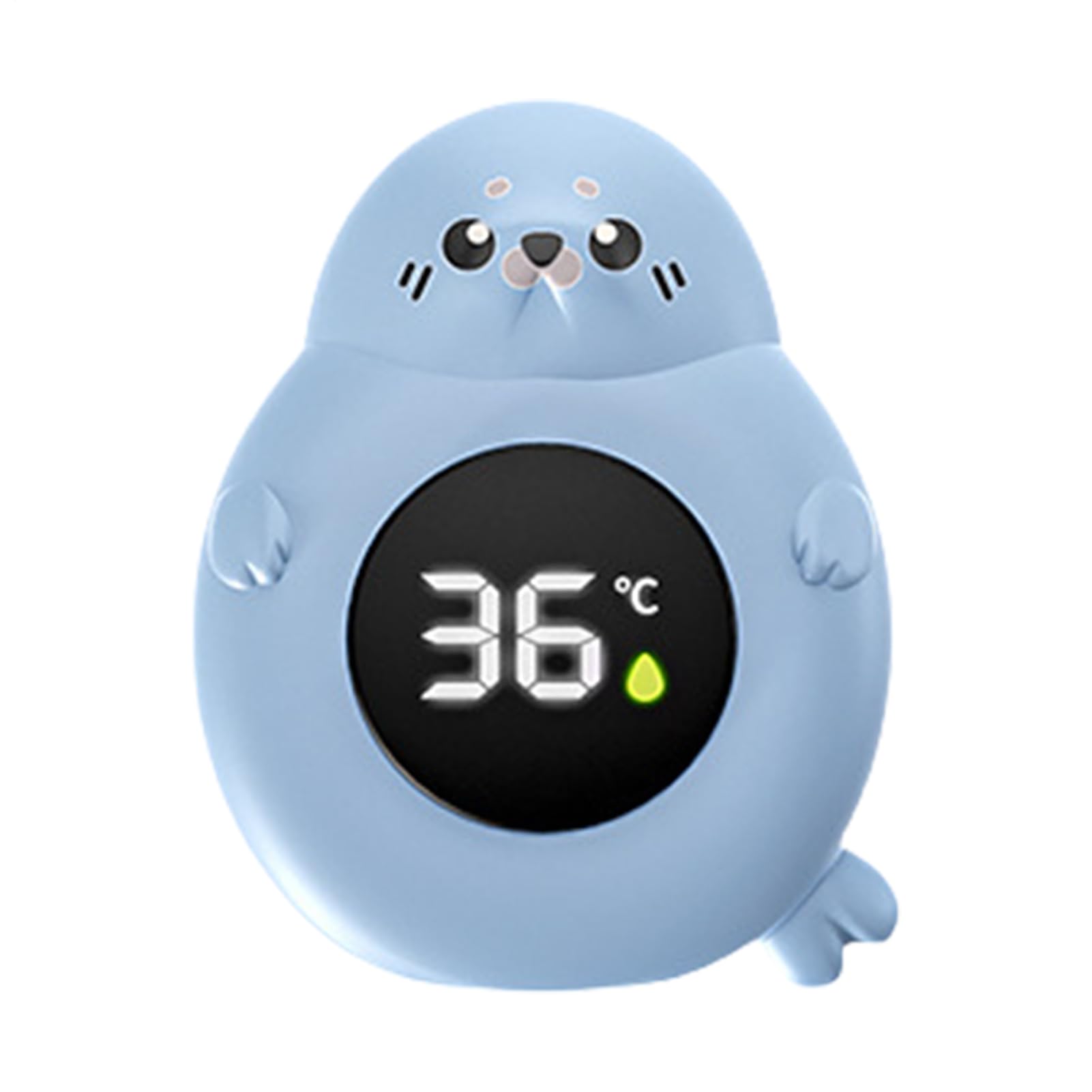 Bathtub Thermometer, Waterproof Temperature Monitor, Floating Digital Gauge, Upgraded Sensor Design, Baby Bath Safety Use, 3.54x2.76 Inches, Yellow, 1 Piece, 9cm, 7cm