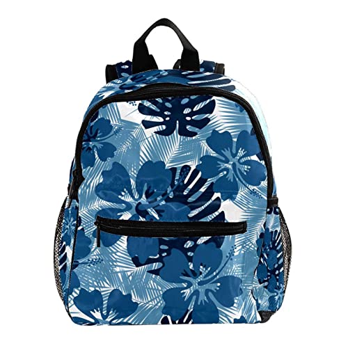 Sac à dos pour garçons et filles bleu motif trèfle 30,5 cm idéal pour la maternelle