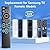 Backlit Replacement Remote for Samsung Smart TV, Compatible with Smart Frame & QLED Curved TVs