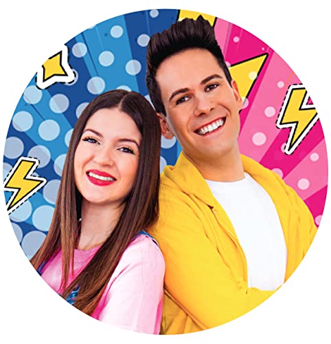 Cialda in Ostia per Decorazione Torte a tema Youtubers (Me Contro Te - Mod. T)