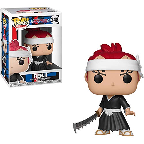 Funko Renji: Bleach x POP! Animation Vinyl Figure & 1 POP! Compatible PET Plastic Graphical Protector Bundle [#348 / 21991 - B]