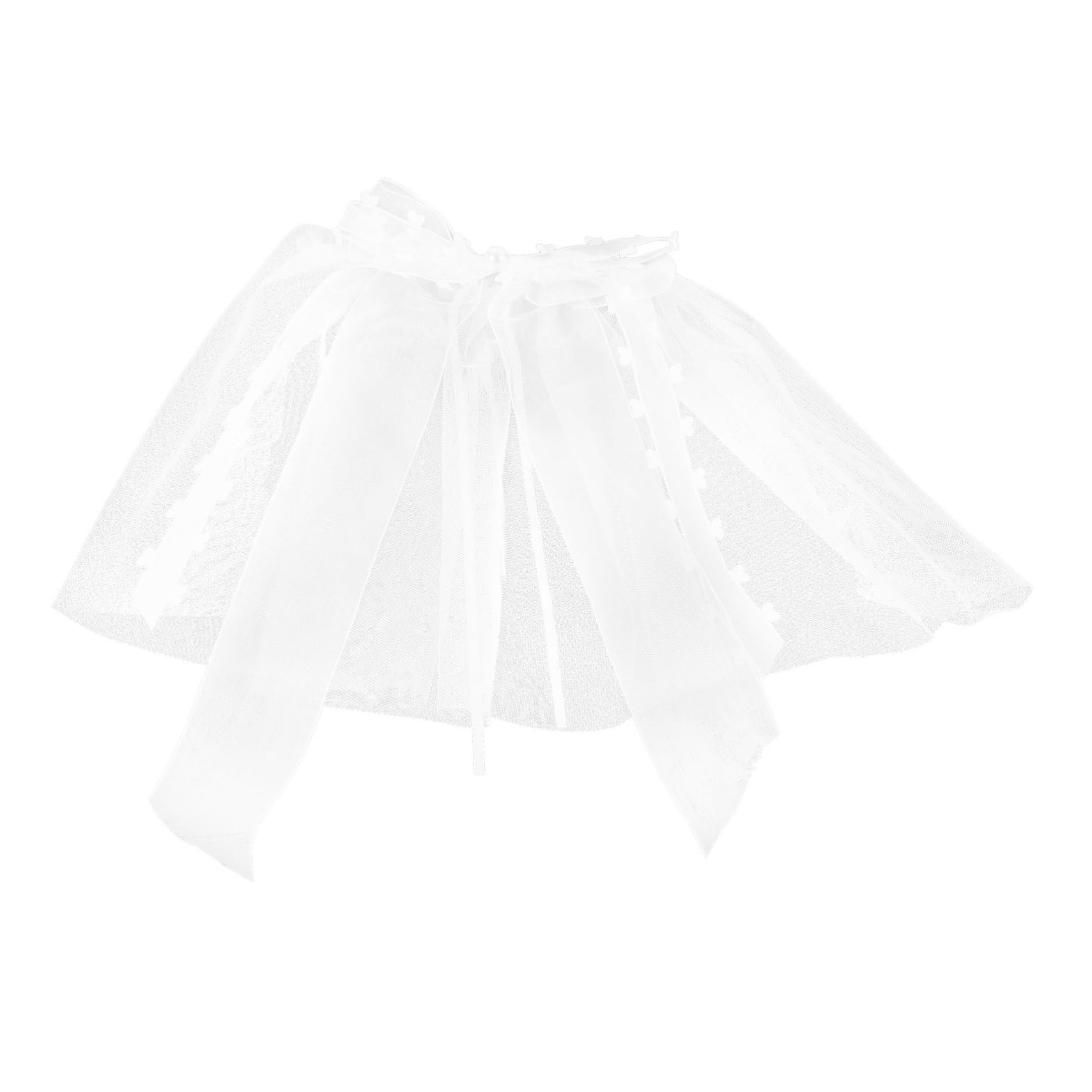 Velo da Sposa per Animali Domestici Fiocco per Gatto Copricapo Accessorio per Cane Matrimonio con Clip