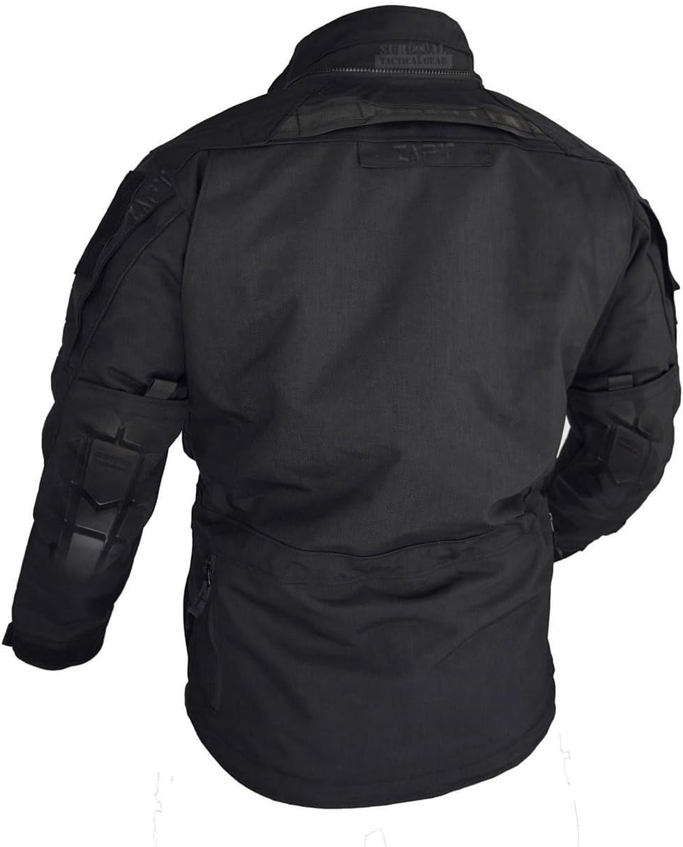 SURVIVAL Army Tactical Jacket Multi Pocket Hooded Coat Hunting Molle Military Tac Jackets Hard Shell Parka Outerwear
