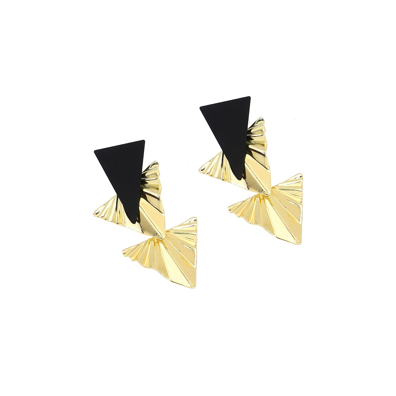SOHI Designer Black Drop Earrings for Women & Girls, jewellery for women, light weight earrings, Push Closure, modern, statement, artificial earrings for women, western earrings(7794) (B0BPCFG1ST) Amazon Price History, Amazon Price Tracker