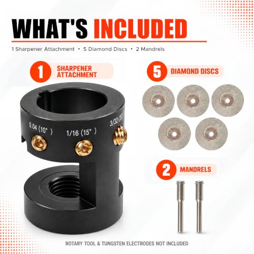 Staidkare TIG Tungsten Grinder Attachment
