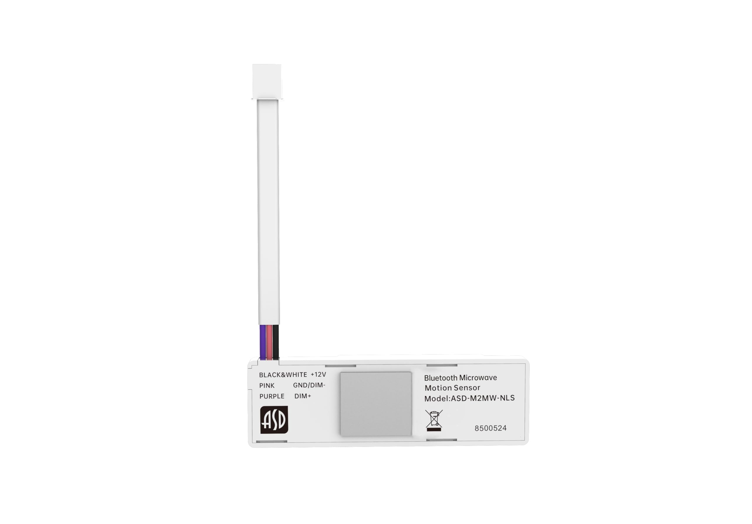 ASD Microwave Motion Sensor with Magnet Base 16ft Dimmable 1-10V IP20 NLS APP White