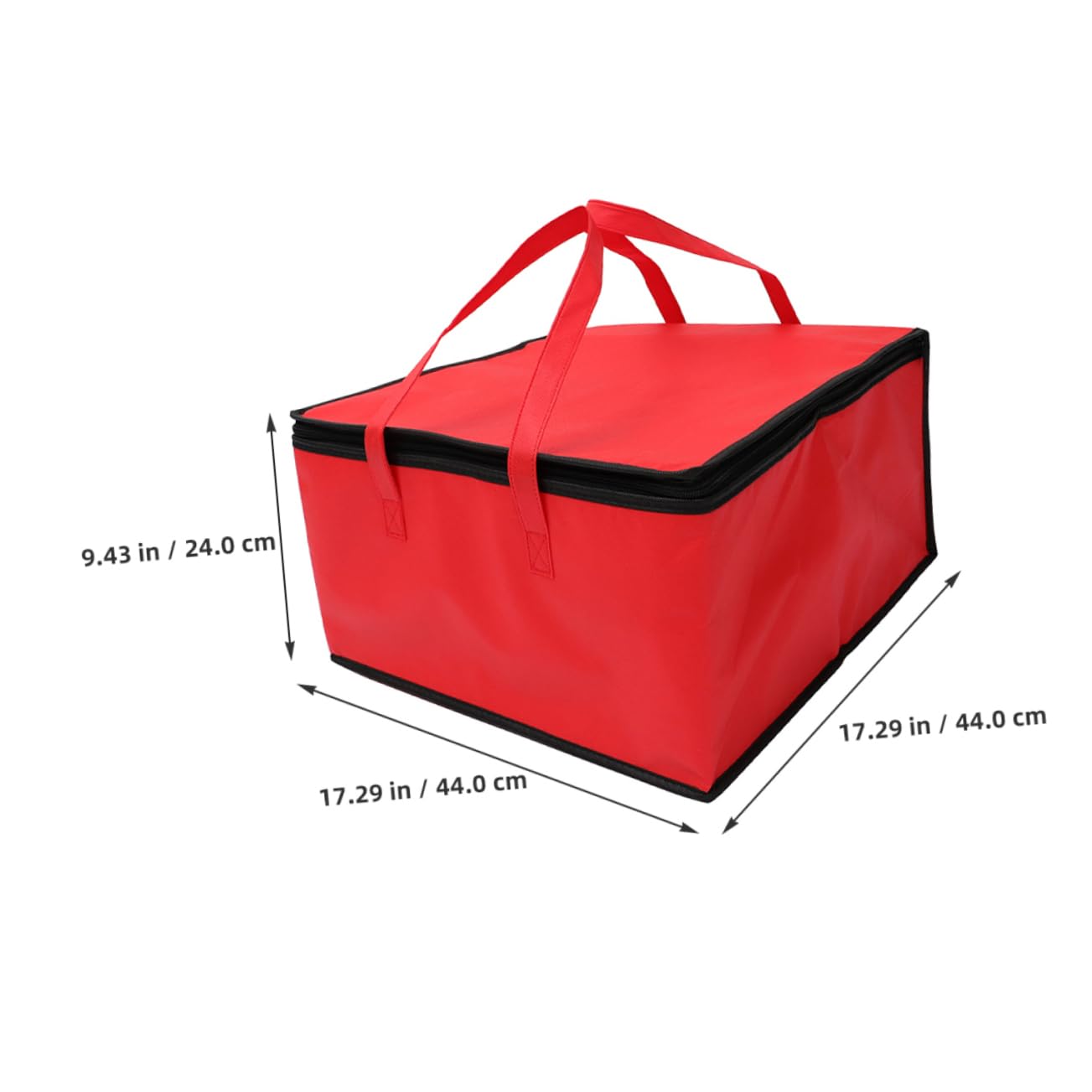 MUCKLILY Thermal Insulation Bag Insulated Grocery Cooler Bags for Pizza Catering Warmers