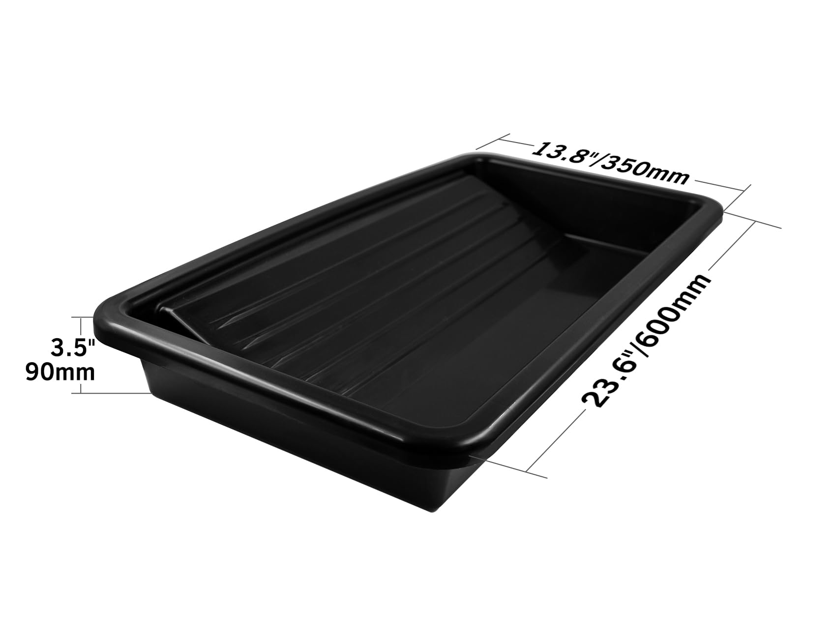 ROLLINGDOG Lot de 10 bacs à peinture de 45,7 cm avec doublures – pour peinture sur murs et plafonds, faciles à nettoyer et à changer de couleur