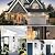 13.8'' Outdoor Wall Light Fixtures 2 Packs, Black Porch Lights Outdoor Lighting for House, Exterior Lighting Fixtures Wall Lanterns, Waterproof Modern Outside Sconce Lights for Patio Garage(No Sensor)