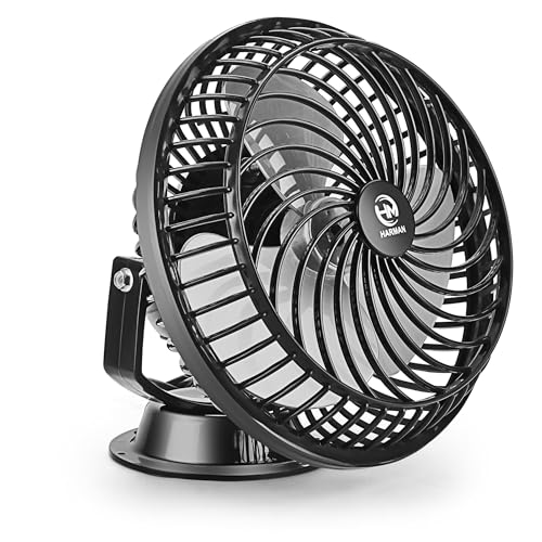 Image of HM Premium 9 inch Premium Cabin Fan 225 MM | Ultra High Speed 3 Blade Fan | 3 in 1 Multipurpose (Wall Fan | Ceiling Fan) | 1 Year Warranty |