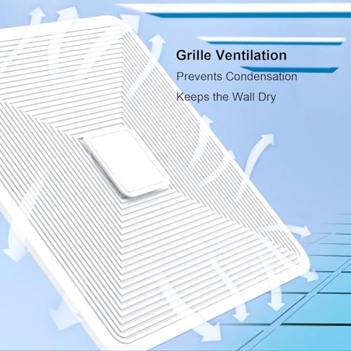 Deflettore centrale AC Vent Deflector, facile installazione aria condizionata deflettore per una migliore direzione del flusso d'aria