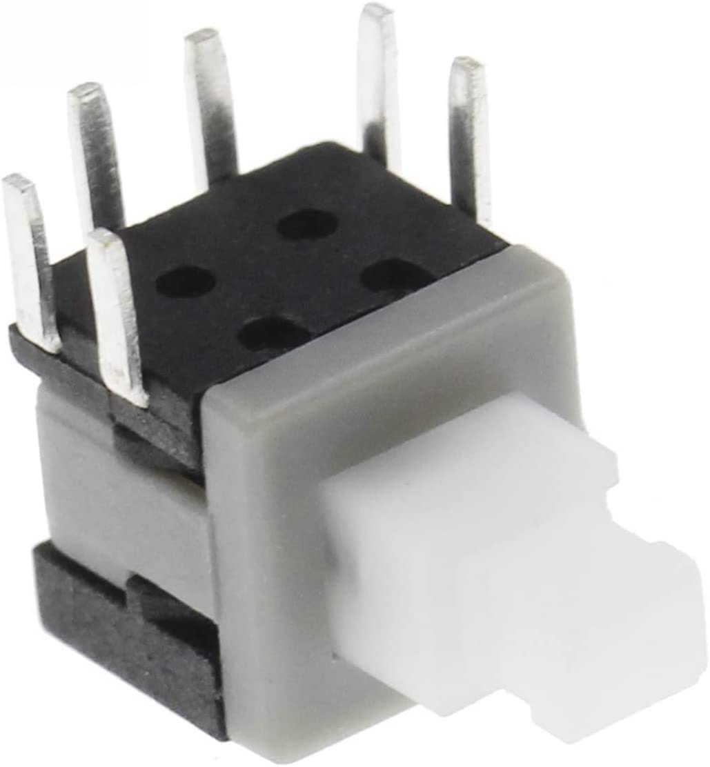 Interruptores de palanca, microinterruptor, botón del interruptor de encendido, interruptores de palanca, microinterruptor 100PCS Kft-5.8 5.8x5.8MM Lado de cierre táctil 6Pin Microinterruptor de inter