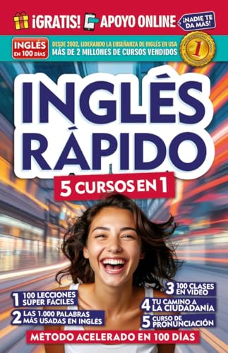 Inglés rápido. 5 cursos en 1 / Quick English. 5 courses in 1 (Spa...