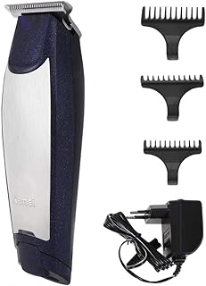 ماكينة حلاقة المهفية كيمي Kemei KM-5021 أشهر فى حلاقة الذقن و تحديد ب3 مشط للتحديد