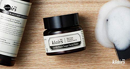KLAIRS Gentle Black Sugar Fcial Polish, Korean