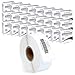 24 Rolls; 500 Labels per Roll of DYMO-Compatible 30336 Multipurpose Labels (1" x 2-1/8") -- BPA Free!