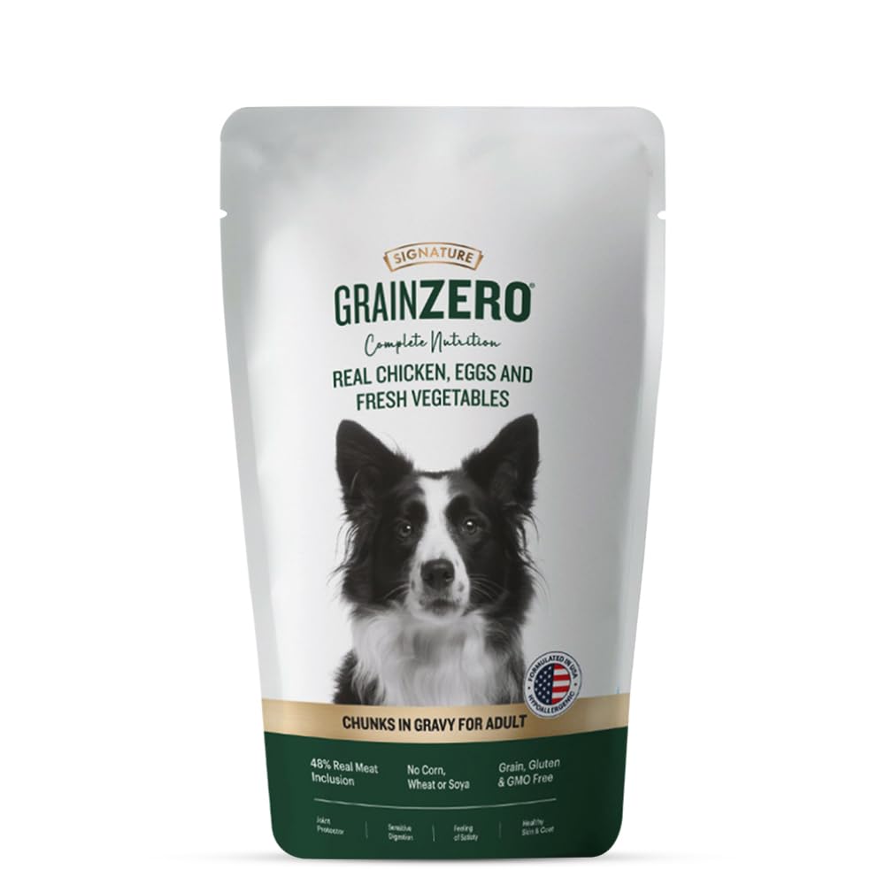 See full amazon price history chart for Signature Grain Zero Chicken Chunks in Gravy Wet Food for Adult & Senior Dogs - 150 gm (Pack of 3) Signature Grain Zero Chicken Chunks in Gravy Wet Food for Adult & Senior Dogs - 150 gm (Pack of 3) (B0D37Q42W8) Amazon Price History, Amazon Price Tracker