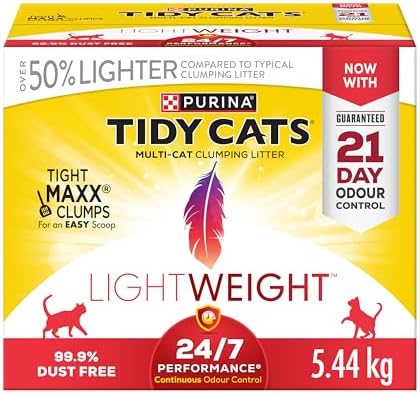Tidy Cats 24/7 Performance Cat Litter, LightWeight Multi-Cat - 5.44 kg Box