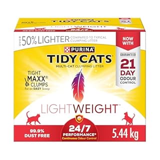 Tidy Cats 24/7 Performance Cat Litter, LightWeight Multi-Cat - 5.44 kg Box