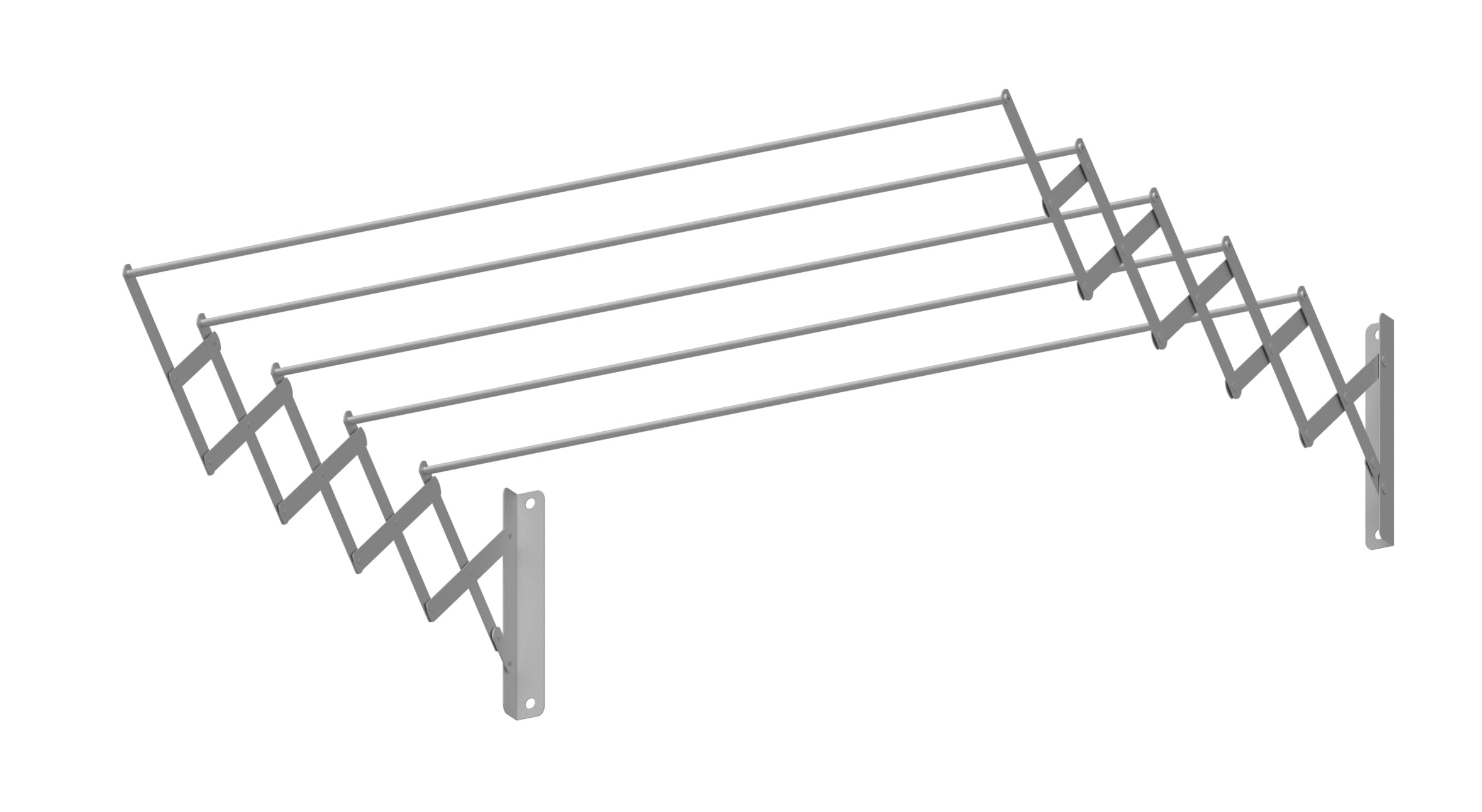 ORYX Tendedero Extensible Pared Aluminio 1,​40 Metros