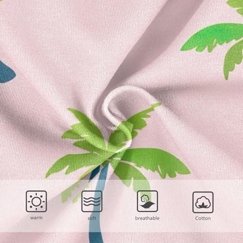 Cartoon Palm Trees Pink Toddler Underwear Floral 2t Cotton Girl Panties Cute Designer Underpants Briefs3