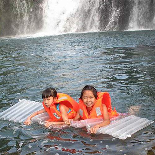 Ajcoflt Colchão de dormir inflável ultraleve ao ar livre Almofada de emergência pneumática Colchão f