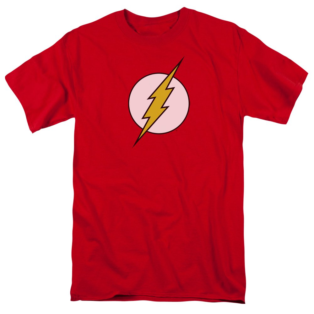 DC ComicsMen's The Flash Distressed Logo T-Shirt