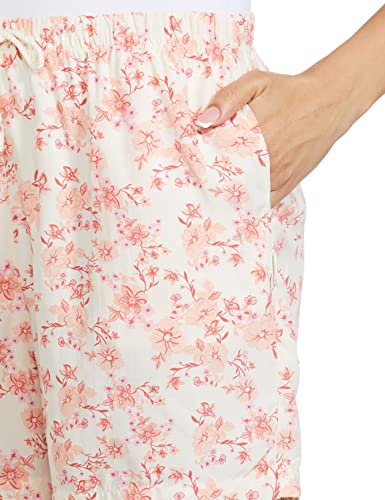 Image of Van Heusen Women's Cotton Lounge Shorts | Lightweight | Breathable Cotton | Relaxed fit | Printed | Comfortable Everyday Wear | Style 55501