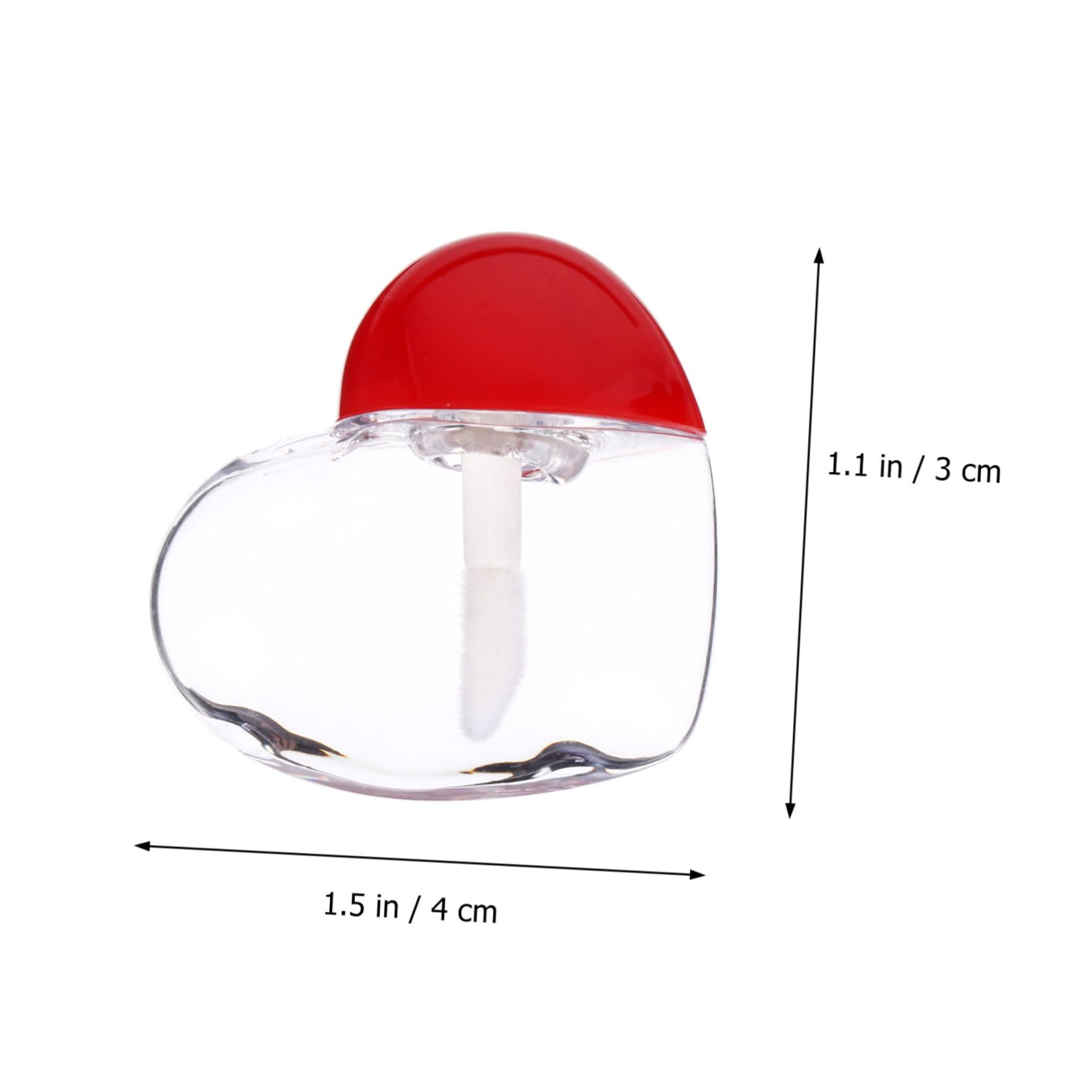 CALLARON 2 Set Tubo Per Lucidalabbra Per Cosmetici Per Diy Balsamo Labbra Design Compatto E Portatile Per Campioni 20 Pezzi * 2