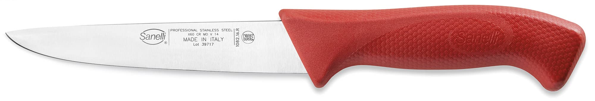 COLTELLO DISOSSO EMILIA CM. 16 ROSSO