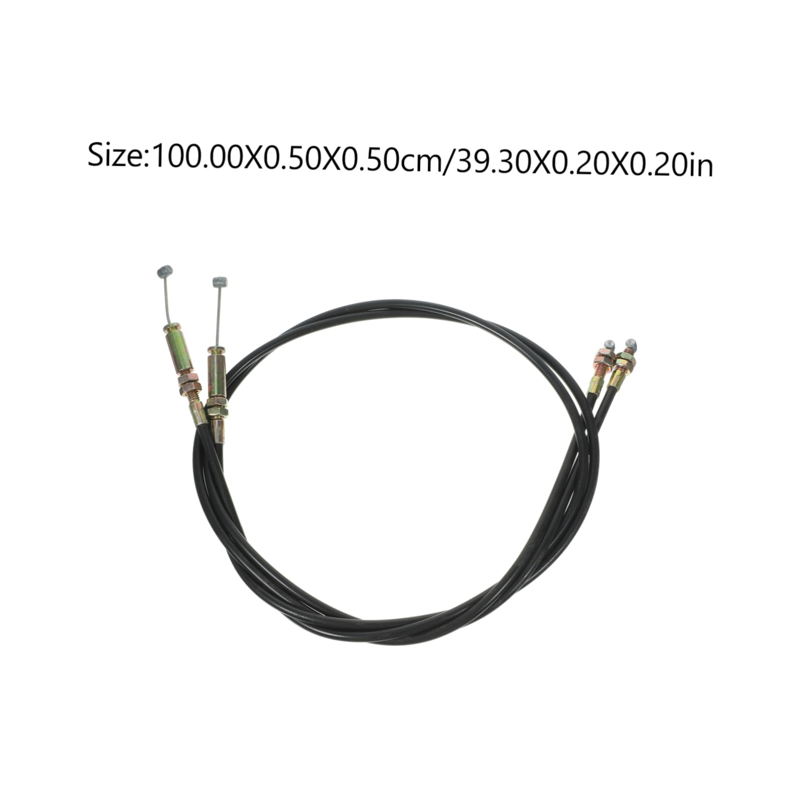 Homoyoyo 2Pcs Metal Recliner Handle Replacement Cables Sofa Couch Release Pull Cables for Office Home Barber Shop Airplane Use