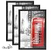 Artsay 11x17 Poster Picture Frames Black Photo Frame 11 x 17 Set, Wall Hanging, 3 Pack