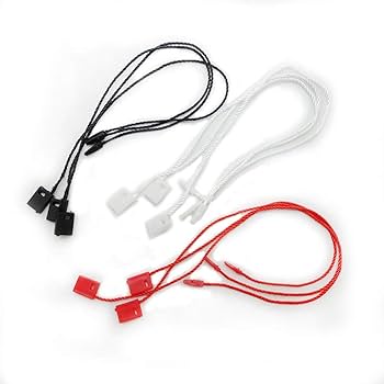 Amazon | 糸ループ タグ付け用紐 100個入 レッド 値札 吊り下げ