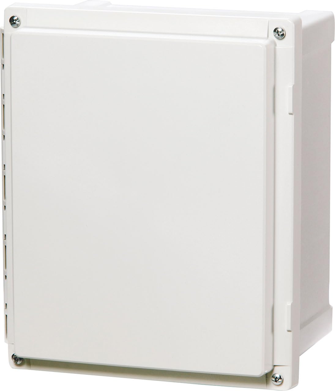Fibox Polycarbonate Enclosure 8" Wide x 6" Deep x 10" High Hinged Opaque Screw Cover UL 508