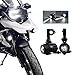 Motocicleta Luces de Niebla LED,Lámparas Auxiliares 40W Lámparas de Conducción de Haz Puntual para Motocicletas Universales
