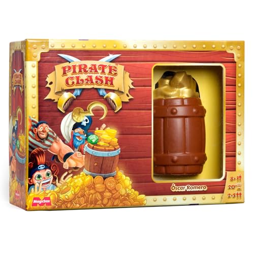 MAGICBOX Pirate Clash - Juego de Cartas. Juego Familiar de