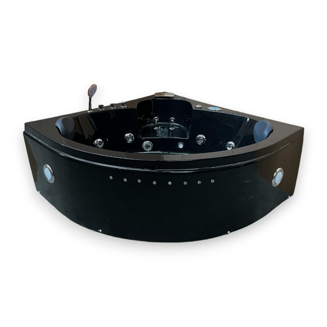 Sponsored Ad – Whirlpool Bath TUB SPA Dolphin Corner Bath HOT TUB 150 x 150 cm Bathtub SPA