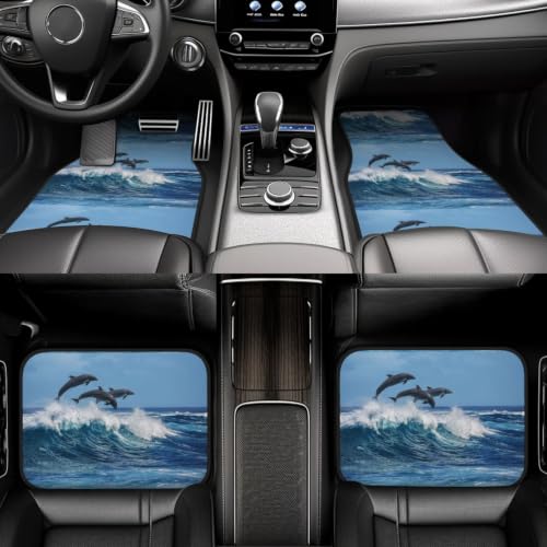 Alfombrillas para coche antideslizantes juego de 4 accesorios de neopreno mar 6