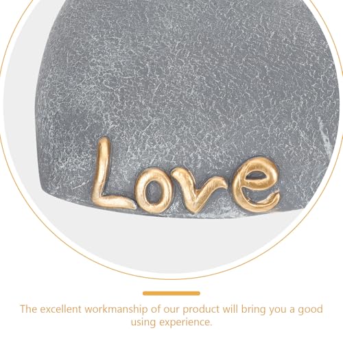 Adorno decorativo ELEOUTI: piedra conmemorativa para mascotas y recuerdo en jardín 8