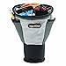 High Road Cell Phone Holder and Car Cup Holder Organizer with Storage Pockets and Charging Cord Port