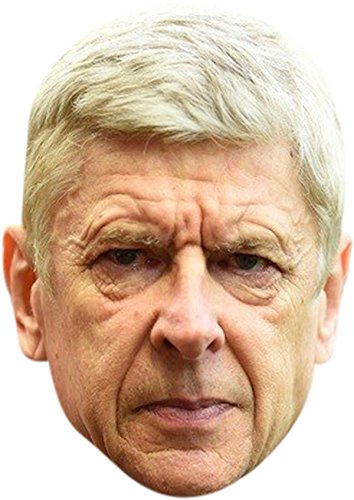 FoxyPrinting Arsene Wenger Celebrity Party Celebrity Cardboard Party Face Mask Fancy Dress